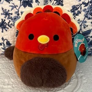 🦃 Squishmallows Ulana the Turkey with fuzzy belly BNWT 7”